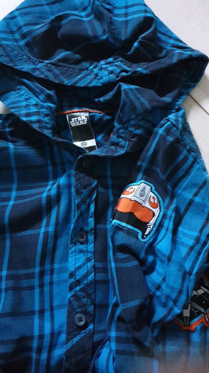 Chemise à capuche star wars taille 134 - photo numéro 5