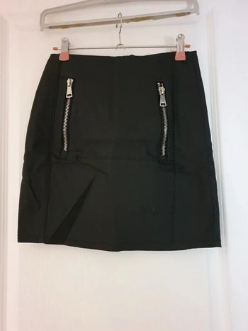 Jupe courte imitation cuir - Taille 38/M