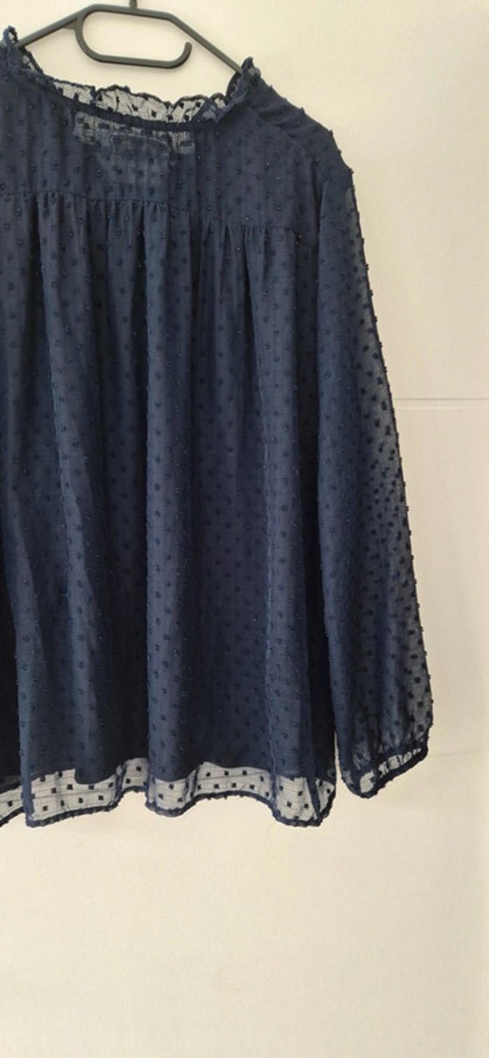Blouse bleu grain de malice - photo numéro 7