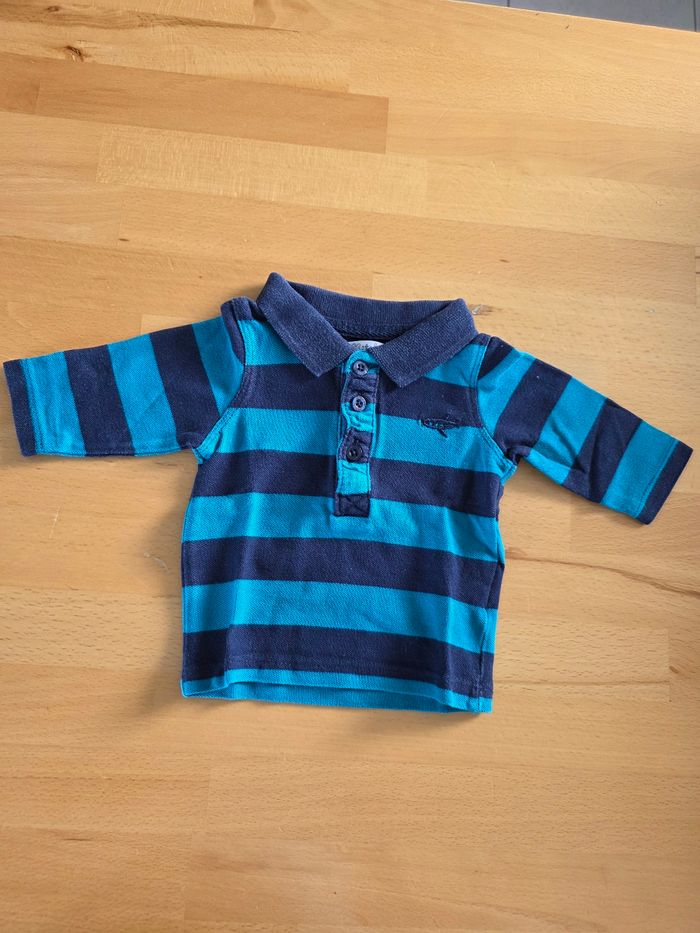 Polo manche longue