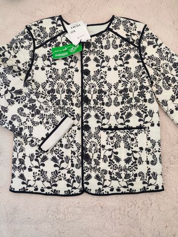 Veste matelassée imprimé floral ICHI neuf avec étiquettes 