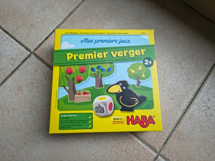 Jeu de société 1er âge : Premier verger, de Haba