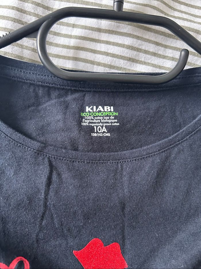 T-shirt petit cœur Kiabi - photo numéro 4