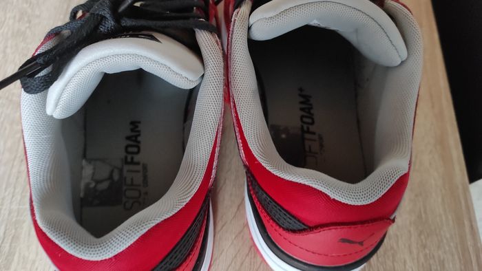 Baskets Puma Rouge, Blanc & Noir - Taille 40 - photo numéro 7