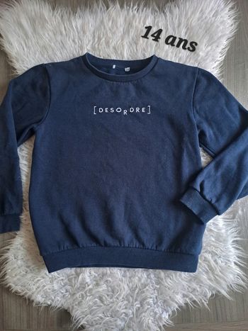 Sweat gemo 14ans