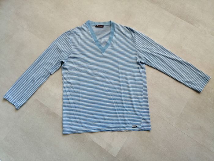 pyjama bleu taille 3 Eminence (occasion, traces d'usure, rapiécé) - photo numéro 3