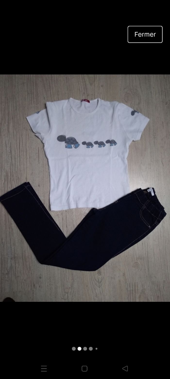 leggin jean slim / 12 ans - photo numéro 2