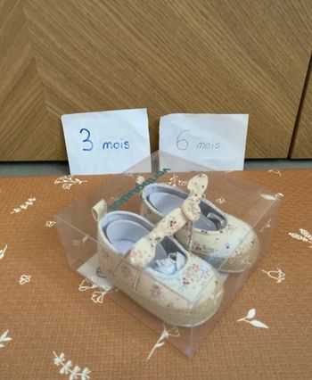 Chaussures / ballerines bébé 3/6 mois