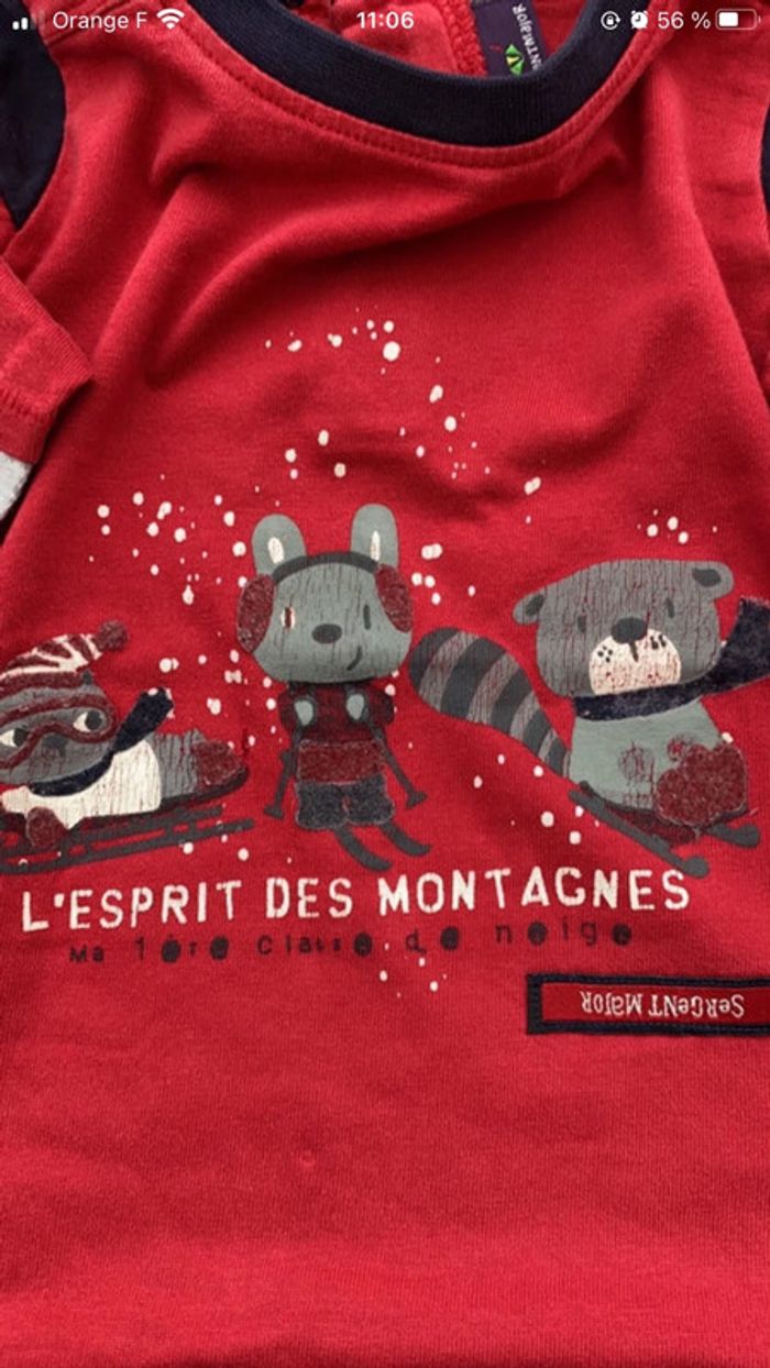 Lot 4 tee-shirts 18 mois - photo numéro 3
