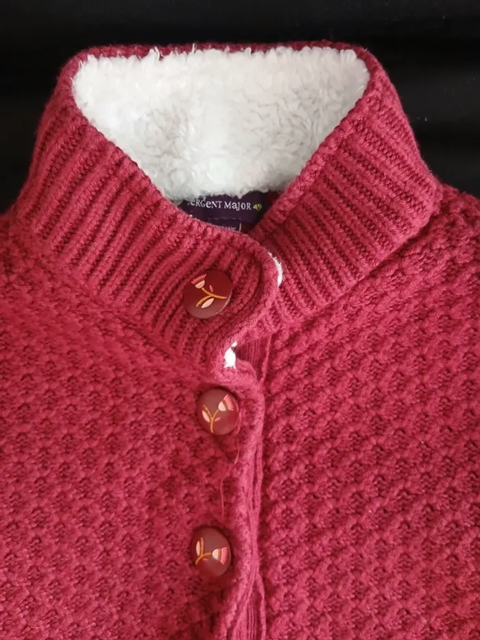 Joli poncho sergent Major 2-3ans - photo numéro 2