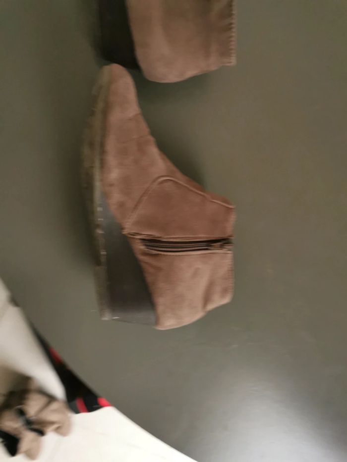 Bottines en daim - photo numéro 3