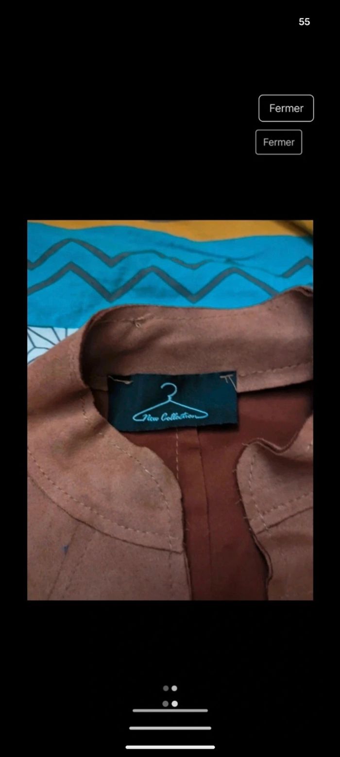Veste suédine - photo numéro 2