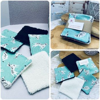 lingettes lavable et réutilisable lot de 5