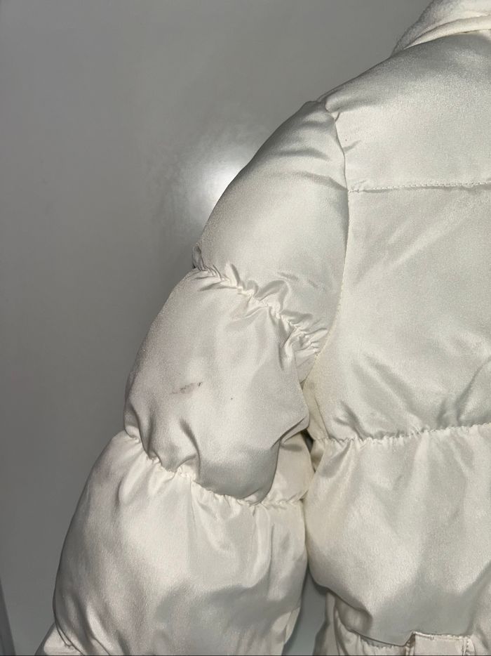 Manteau bien chaud blanc / crème - 7/8 ans - Tex - photo numéro 3