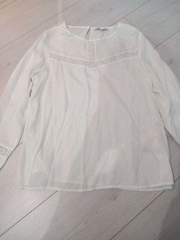 Chemisier blanc 40
