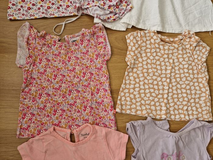 Lot 6 t-shirts 6 mois - photo numéro 3
