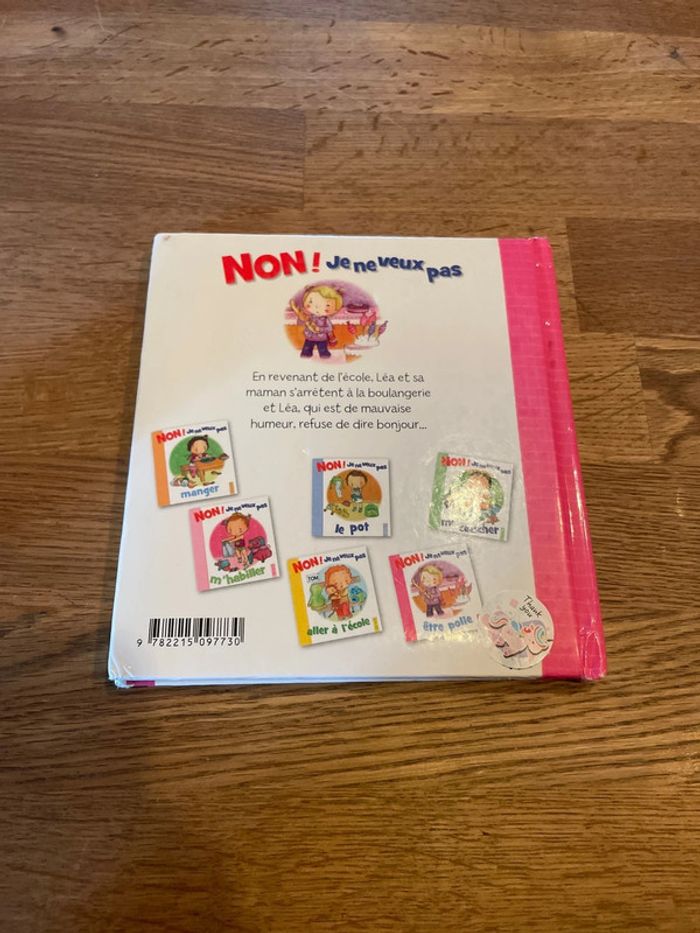 Livre Fleurus Non ! Je ne veux pas être polie - photo numéro 3