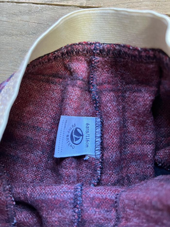 Pantalon écossais Petit Bateau 6 ans - photo numéro 3
