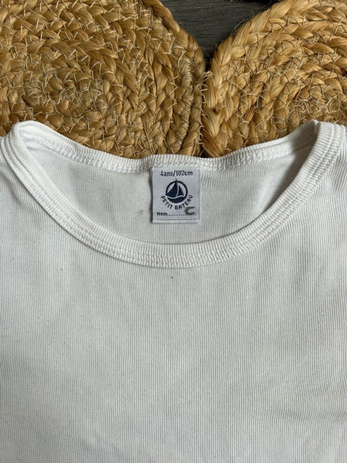 Maillot de corps Petit Bateau 4 ans - photo numéro 3