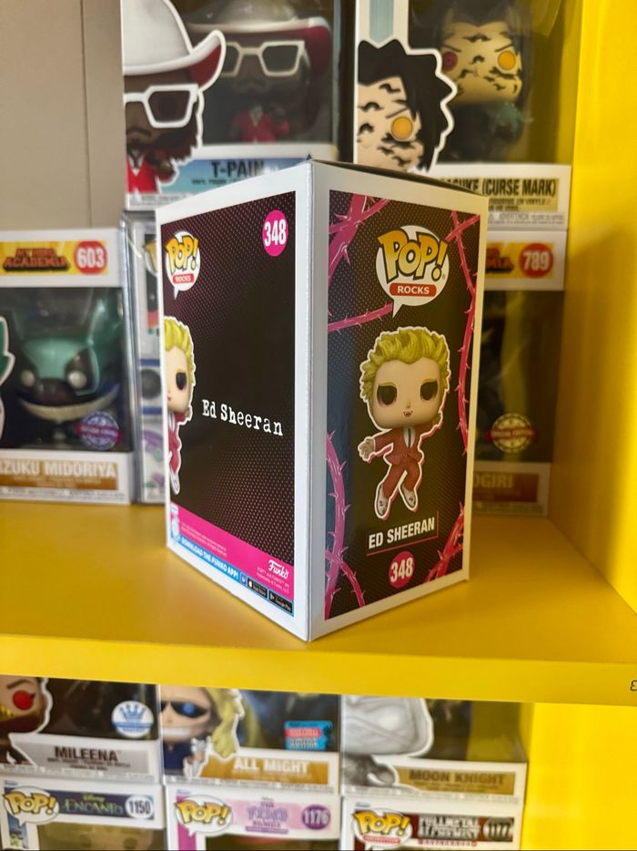 Funko Pop! Rocks 348 - Ed Sheeran -Ed Sheeran - Diamond Collection - Funko Special Edition - photo numéro 4