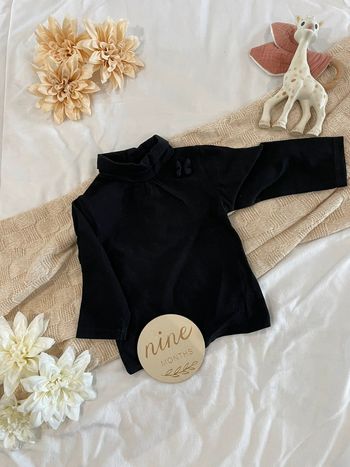 Tee shirt manches longues bébé fille 9 mois