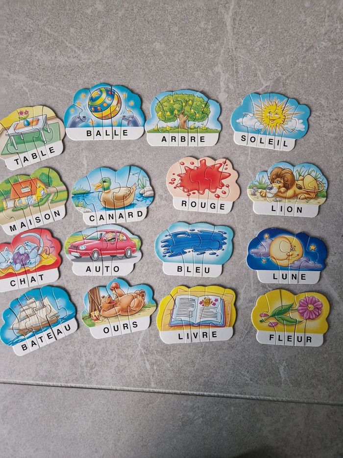 Puzzles premiers mots - photo numéro 3