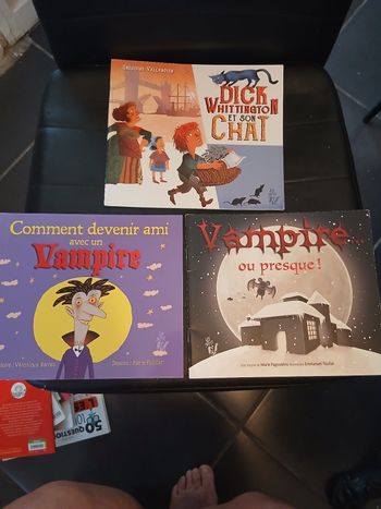 Lot de 3 livres Lire c'est partir 