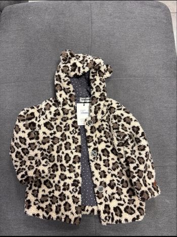 Veste Tocoto vintage léopard 18mois