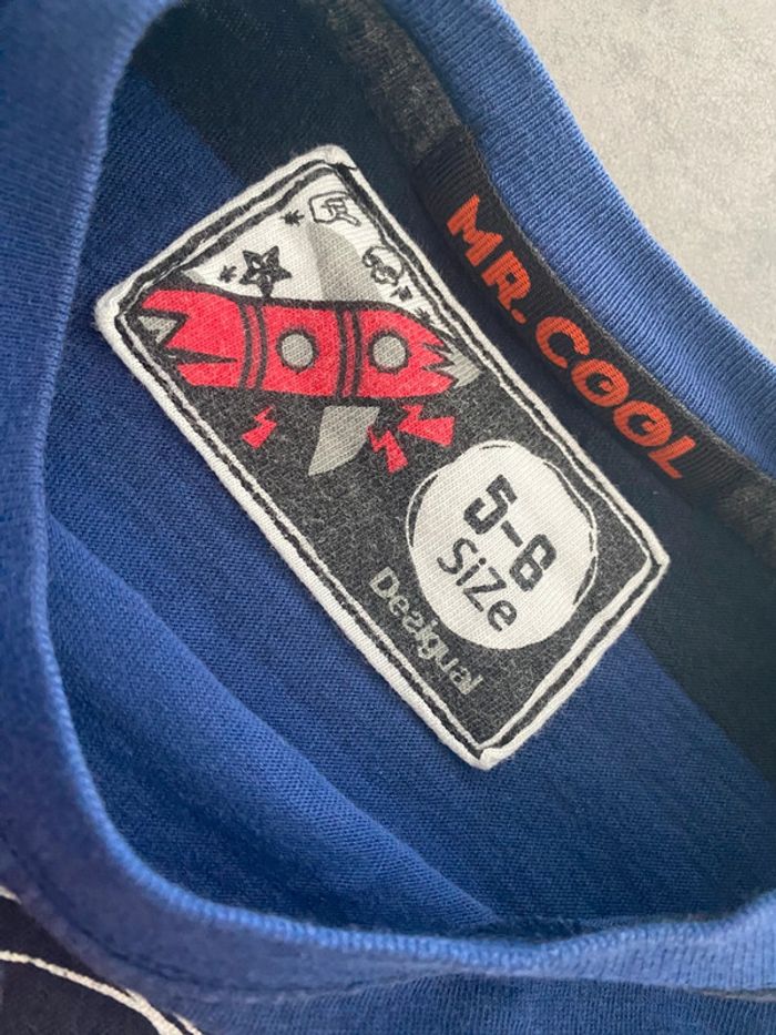 T-shirt longues manches Desigual 5/6 ans - photo numéro 2