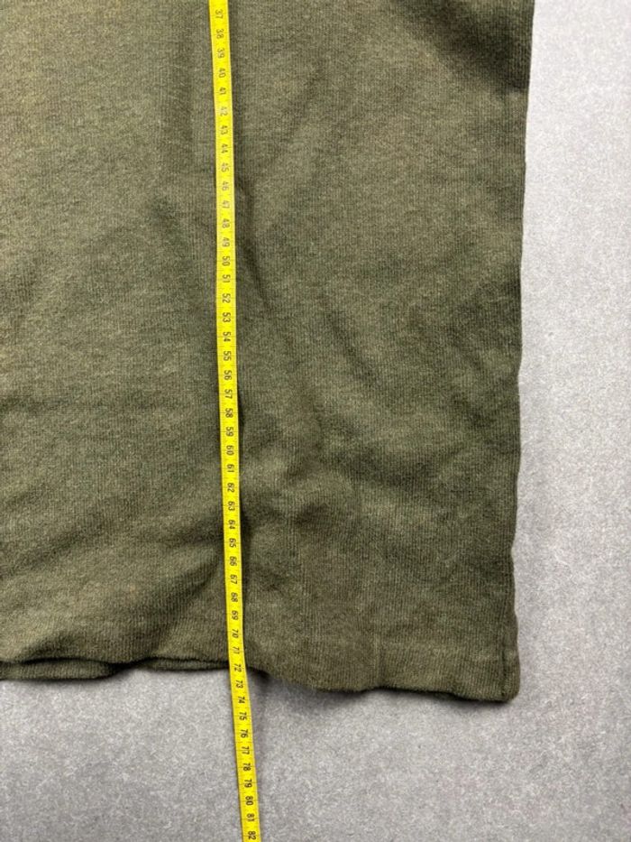 Pull d’hiver half zip 1/4 zip Ralph Lauren vert semi zip taille L - photo numéro 14