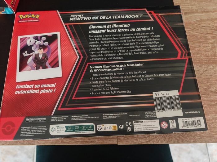 Coffret pokemon dracaufeu ex mewtwo ex ampibidou ex - photo numéro 4