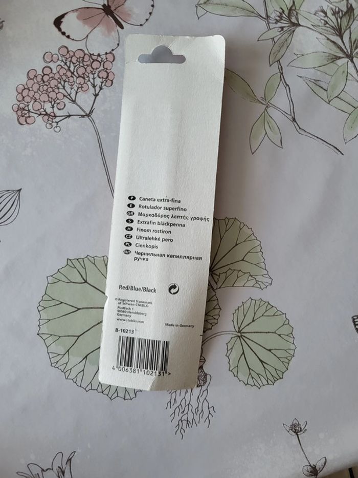 Stabilo Point 88 bleu rouge noir - photo numéro 2