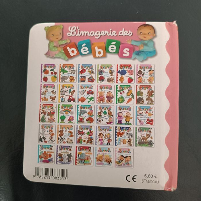 Livre l'imagerie des bébés le corps - photo numéro 2