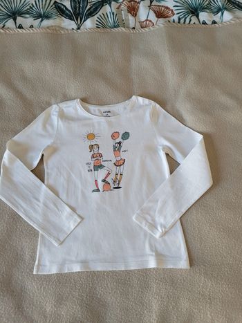 T-shirt manches longues kiabi 8 ans
