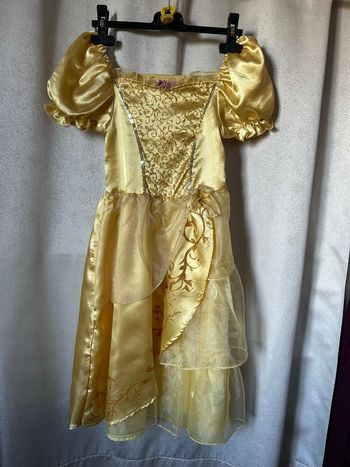 Déguisement robe Belle et la bête Disney 7-8 ans