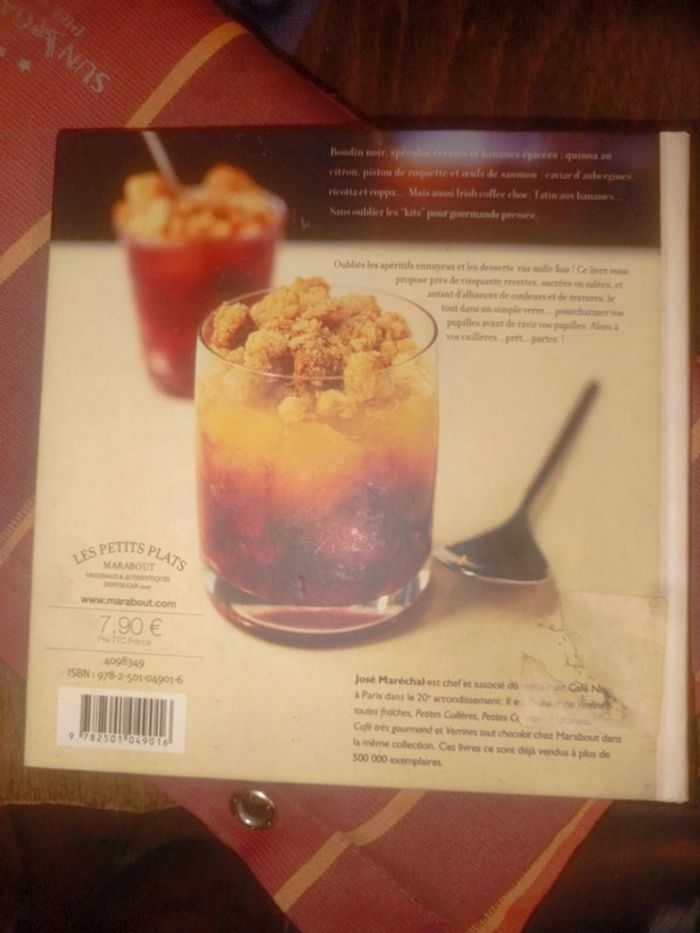 Livre de recettes Verrines José Maréchal - photo numéro 3