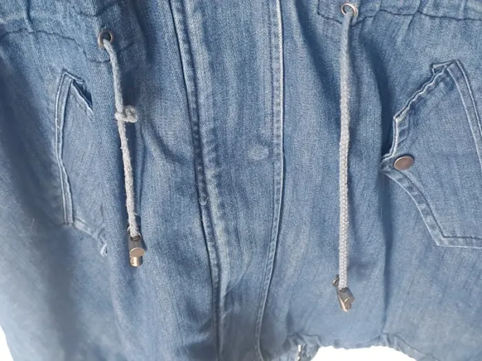 Manteau doudoune effet jean en extérieur Taille 4 Elyne - photo numéro 9