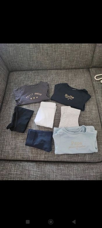 Tee shirt manche longue+ leggings