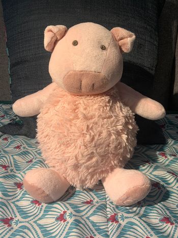 Peluche cochon rose