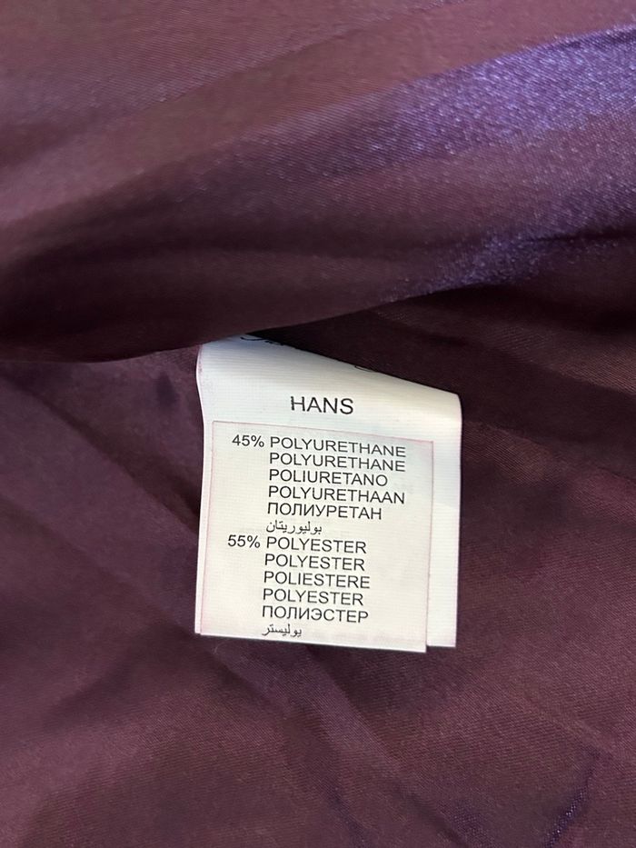 Veste bordeaux bi matière Jus d’Orange taille 1 jamais portée - photo numéro 10