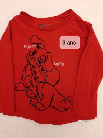 Tee-shirt 3 ans Disney