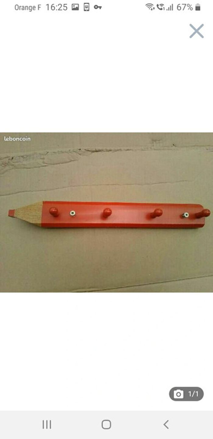 Porte manteau enfant