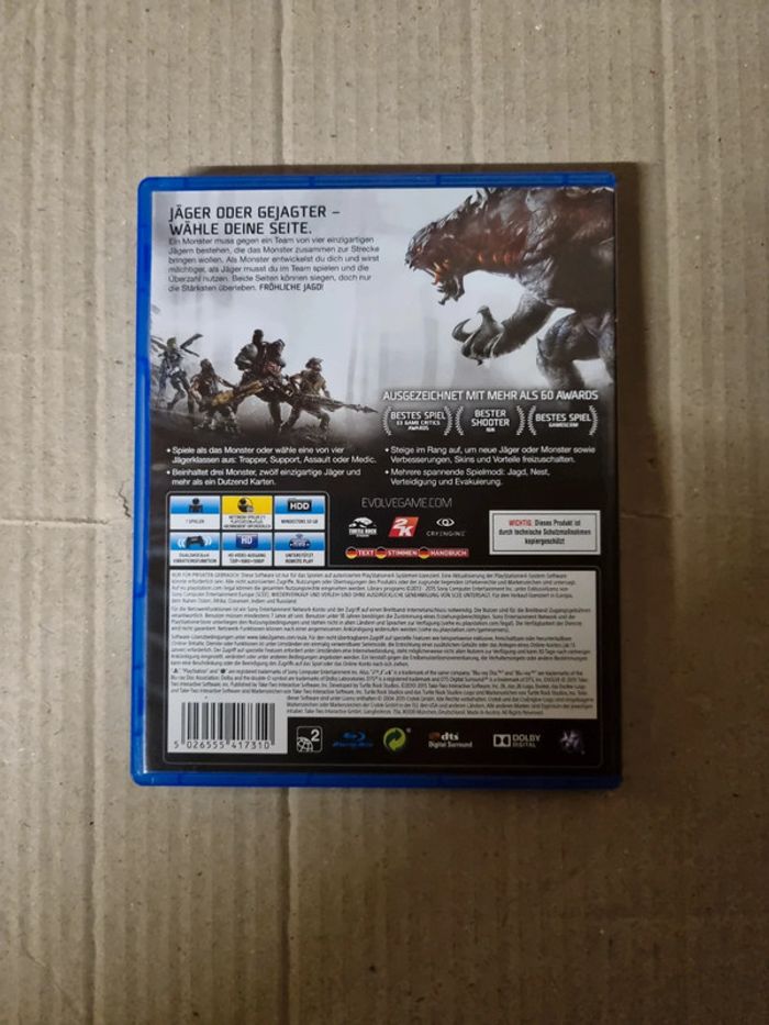 Evolve pour PS4 - photo numéro 2