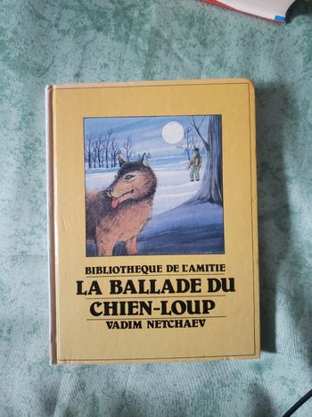 Livre la ballade du chien-loup