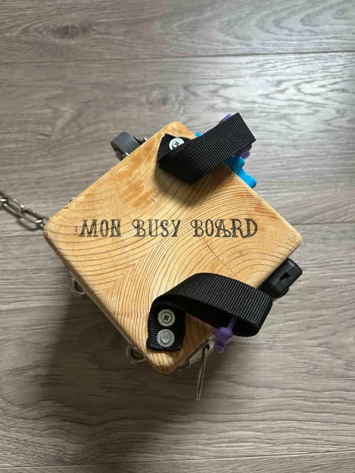 Cube activité mon busy board - photo numéro 3