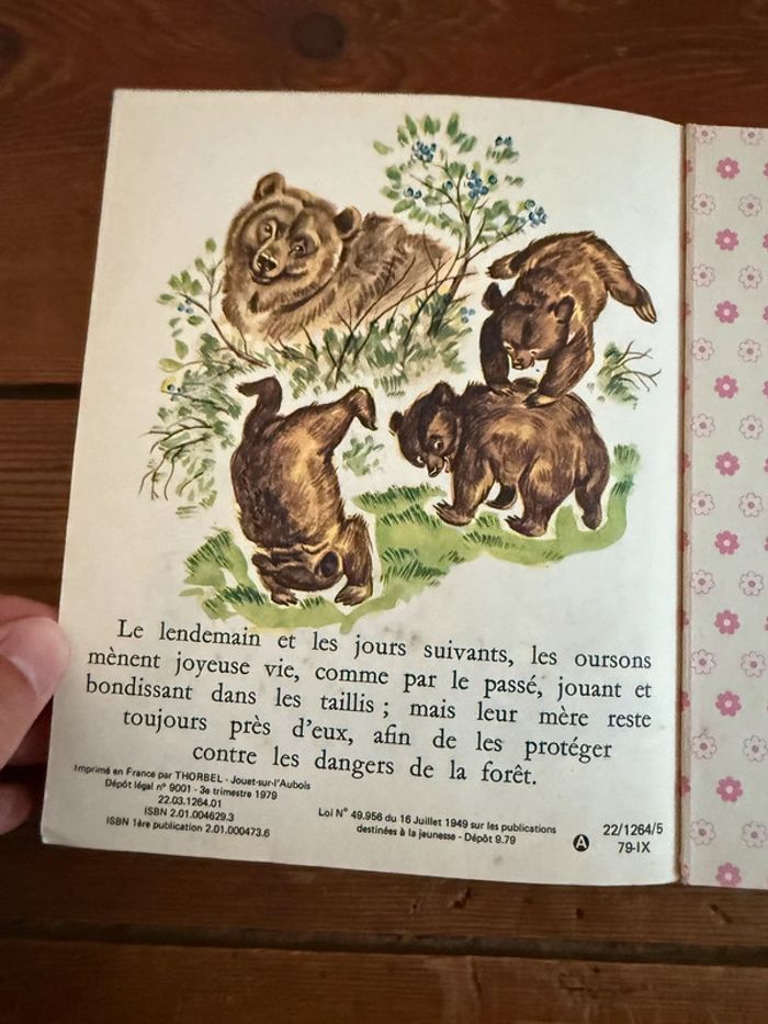 Livre ancien vintage Boum et ses frères ours les albums roses Hachette Pierre Probst Caroline - photo numéro 8