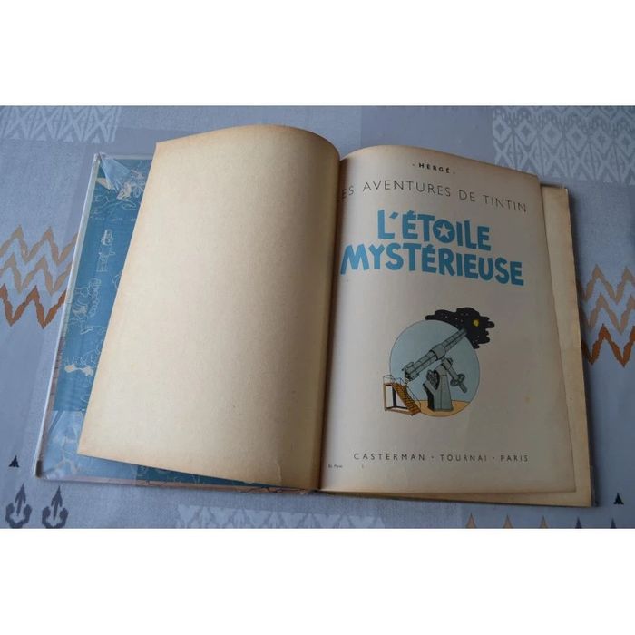 Tintin l'Etoile Mystérieuse B1 1946 - photo numéro 5