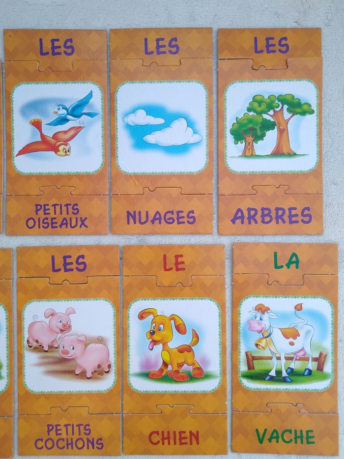 Puzzle Les mots Clementoni - photo numéro 6