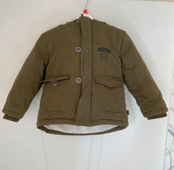 Manteau kaki 24 mois creeks
