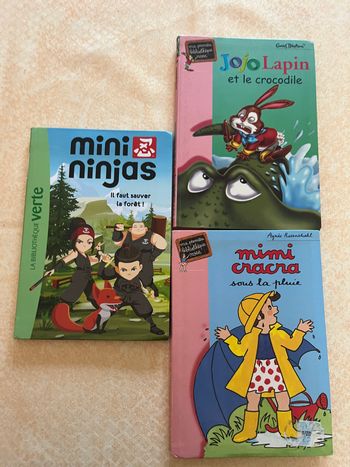 lot 3 livres jeunesse